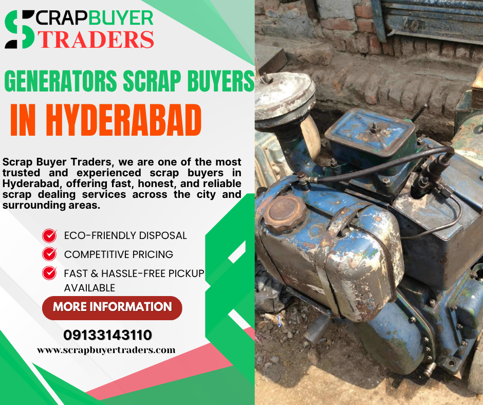 Generators Scrap Buyers in Hyderabad