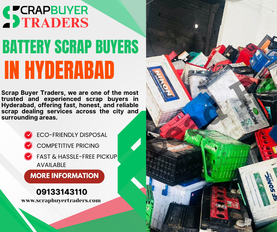 Battery Scrap Buyers in Hyderabad