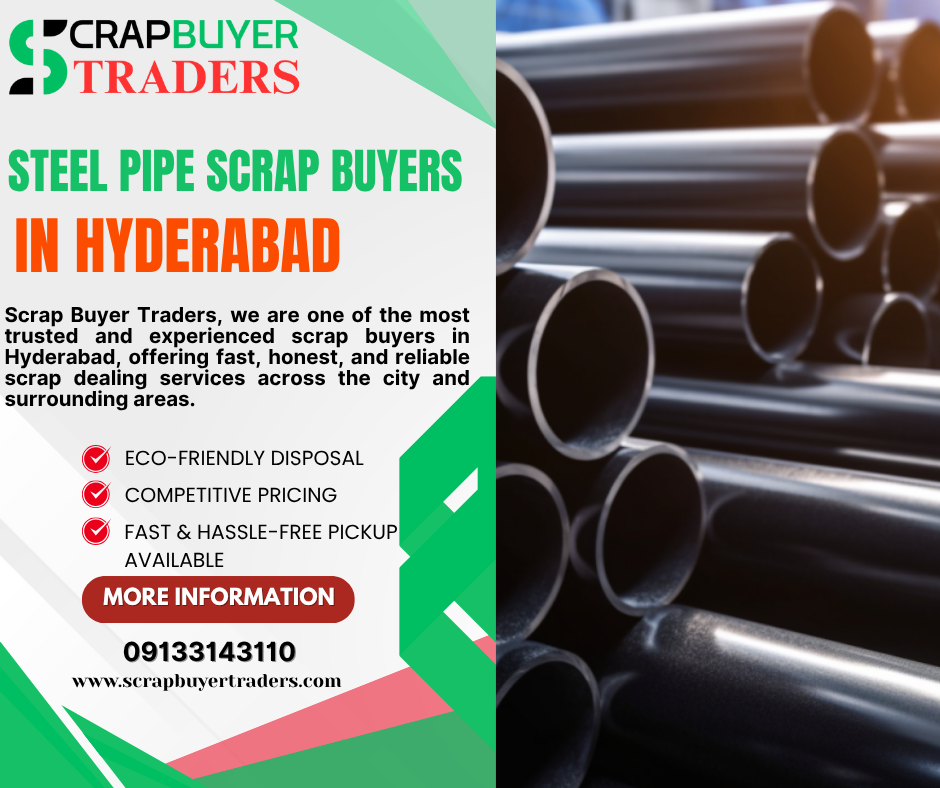 Steel Pipe Scrap Buyers in Hyderabad