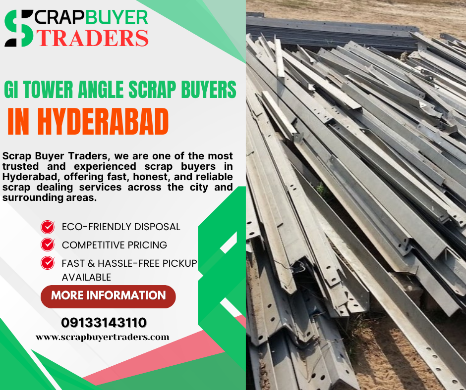 Gi Tower Angle Scrap Buyers in Hyderabad